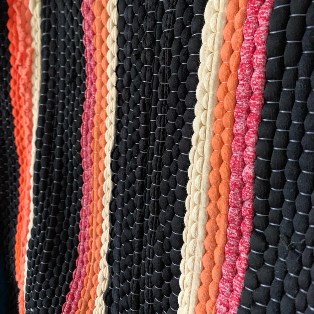 Two Rag-Rug-Style Bathmats